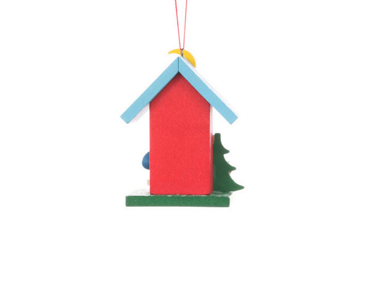 ULB-100945 - Ulbricht 'Baumbehang Vogelhaus mit Weihnachtsmann - 7,2cm' 2026