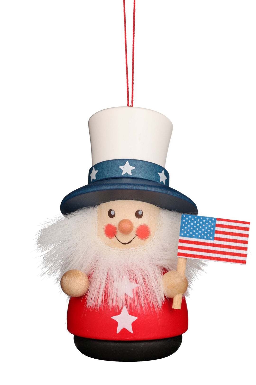 ULB-150441 - Ulbricht 'Baumbehang Wackelmännchen Uncle Sam - 9,0cm' 2026
