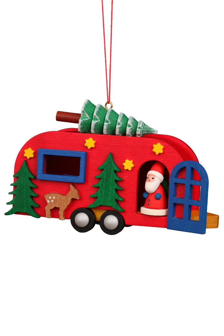 ULB-100944 - Ulbricht 'Baumbehang Weihnachtsmann im Wohnwagen - 6,4cm' 2026