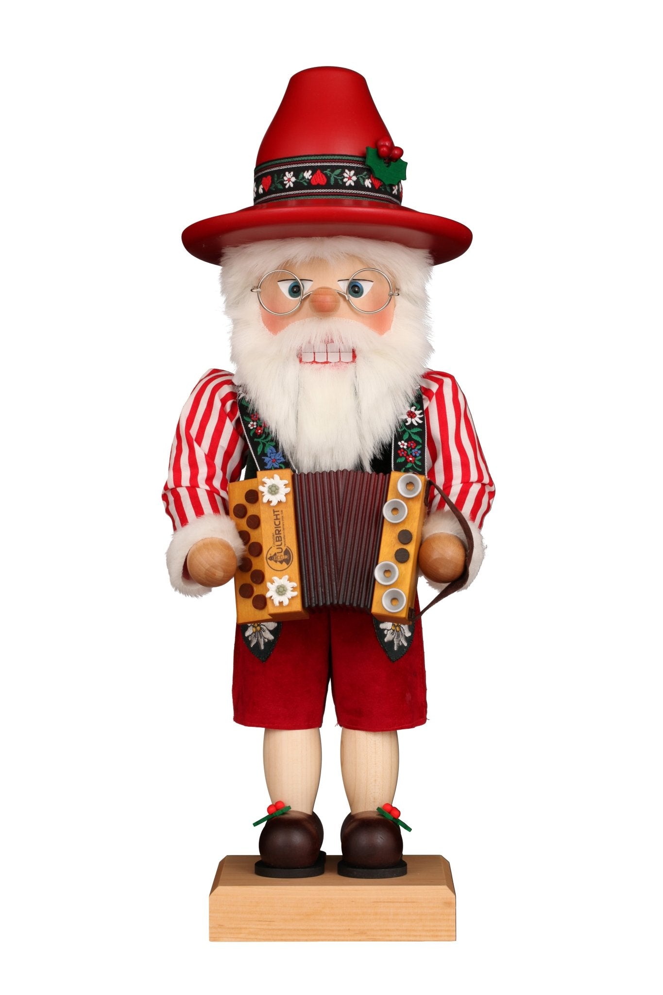 ULB-000892 - Ulbricht 'Nussknacker Bayer mit ZiehhaRäuchermann onika - 49,0cm' 2026 limitiert