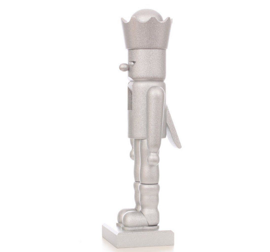 ULB - 030201 - Ulbricht 'Nussknacker Glimmer König silber - 48,5cm' 2025 limitiert