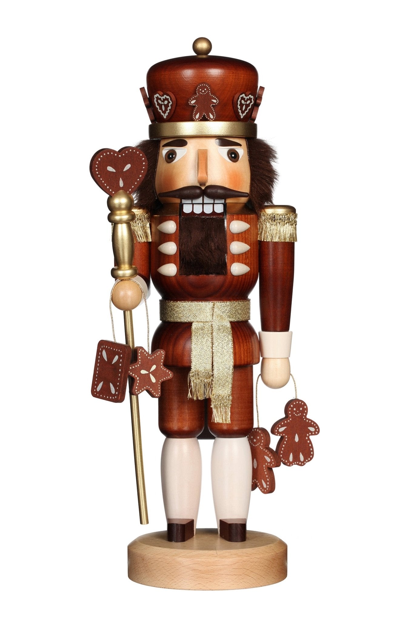 ULB - 32328 - Ulbricht Nussknacker 'Lebkuchenkönig natur - 37.5cm' 2014