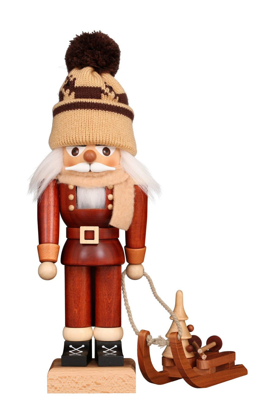 ULB-32702 - Ulbricht 'Nussknacker Rodler klein natur - 30,0cm' 2025