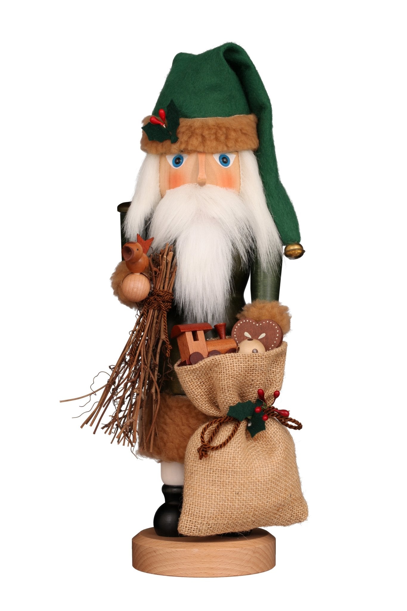 ULB-32586 - Ulbricht 'Nussknacker Weihnachtsmann grün - 40,0cm' 2026