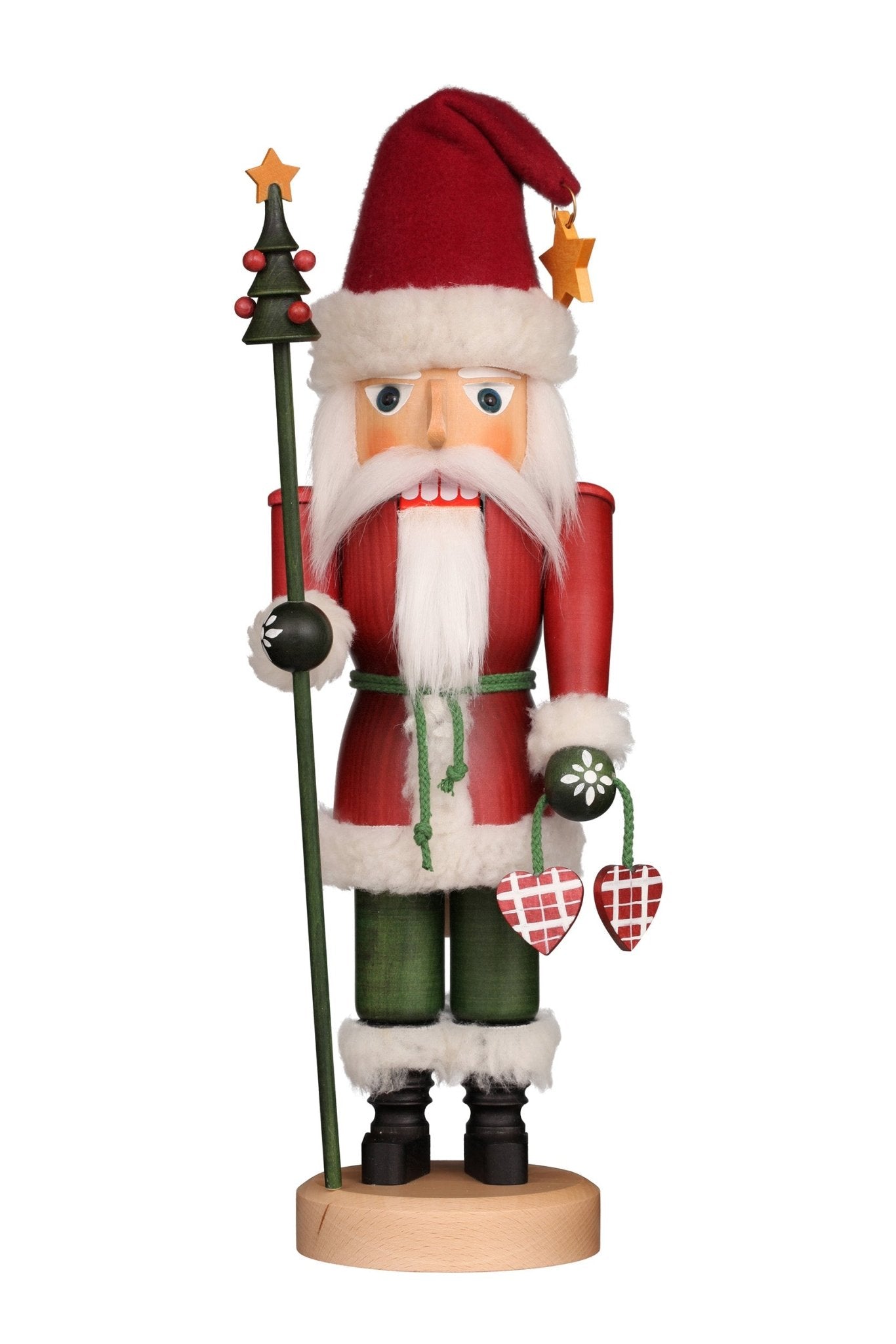 ULB - 32570 - Ulbricht Nussknacker 'Weihnachtsmann nostalgie lasiert - 42.5cm' 2021