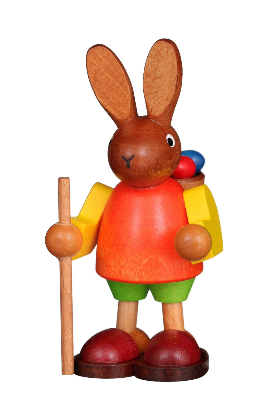 Ulbricht Osterartikel 'Hase mit Buckelkorb - 9cm' 2005 ULB - 37466