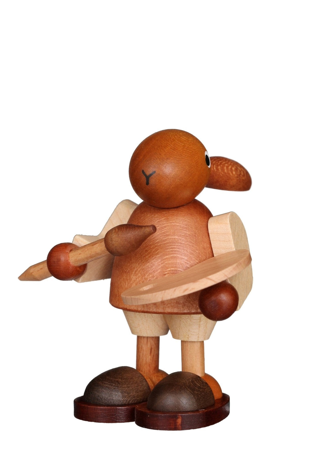 ULB-37443 - Ulbricht Osterartikel 'Hase mit Farbpalette natur - 7cm' 2005