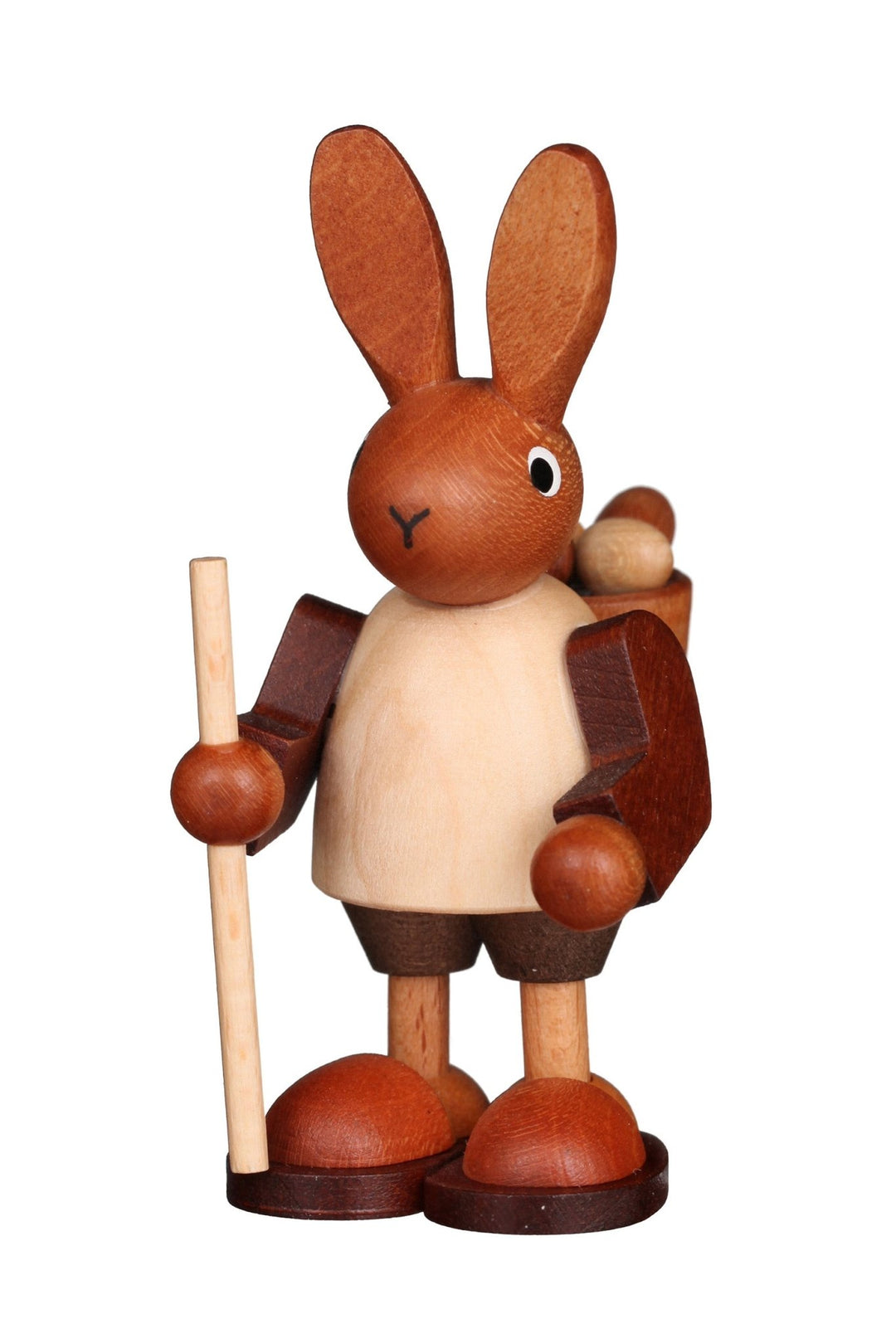 Ulbricht Osterartikel 'Hase Wandersmann natur - 9cm' 2005 ULB - 37440