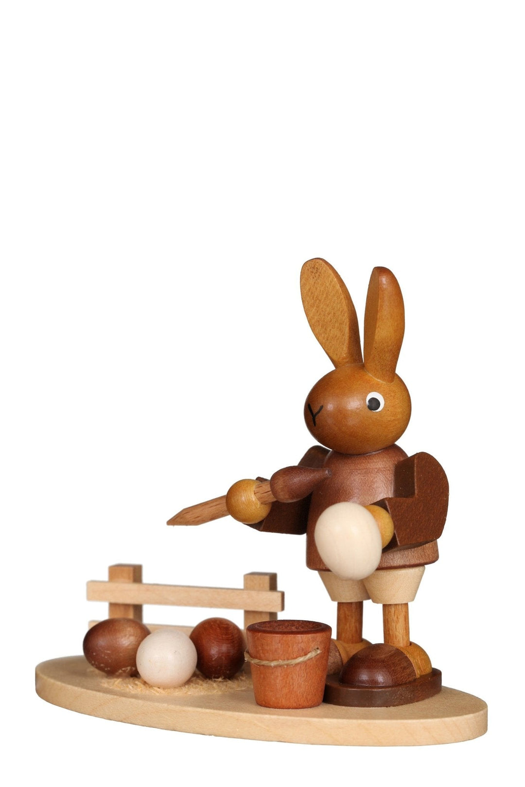 ULB-37400 - Ulbricht Osterartikel 'Hasenmaler natur - 10cm' 2004