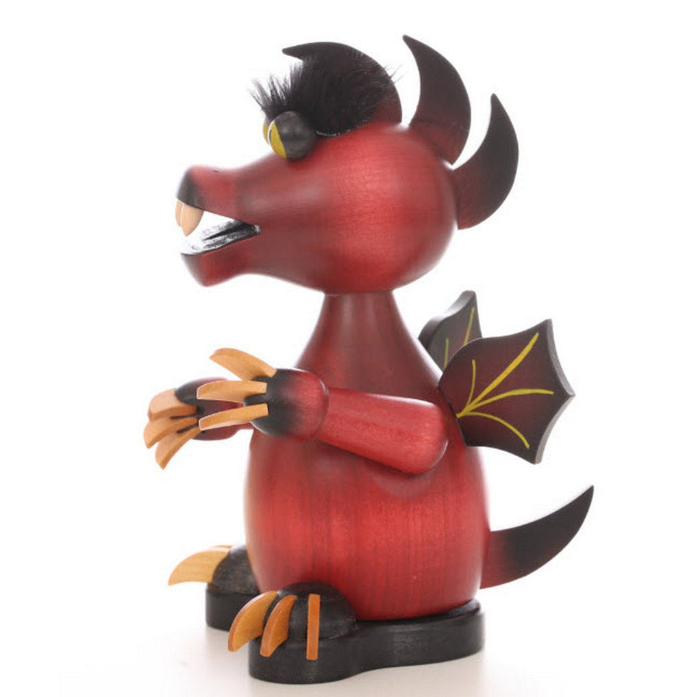 Ulbricht 'Räuchermann Drache rot - 18,0cm' 2025 ULB - 35600