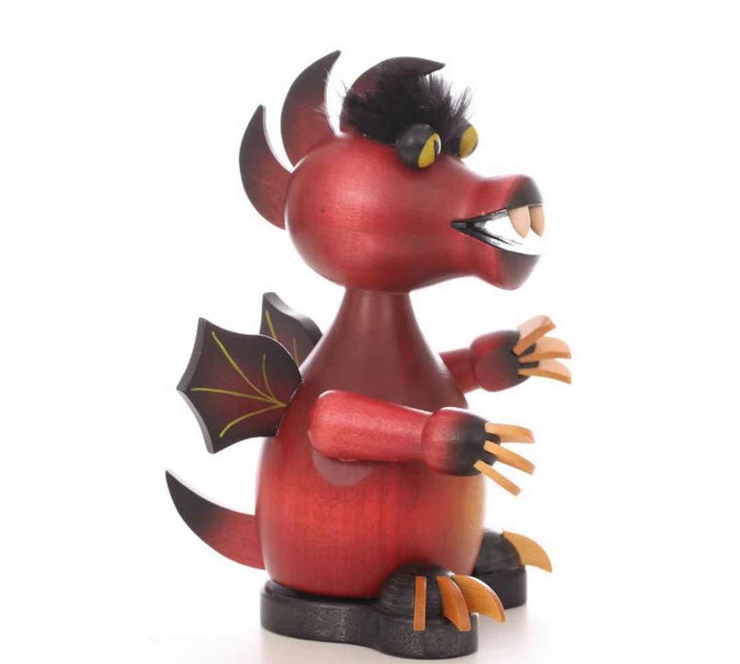 Ulbricht 'Räuchermann Drache rot - 18,0cm' 2025 ULB - 35600