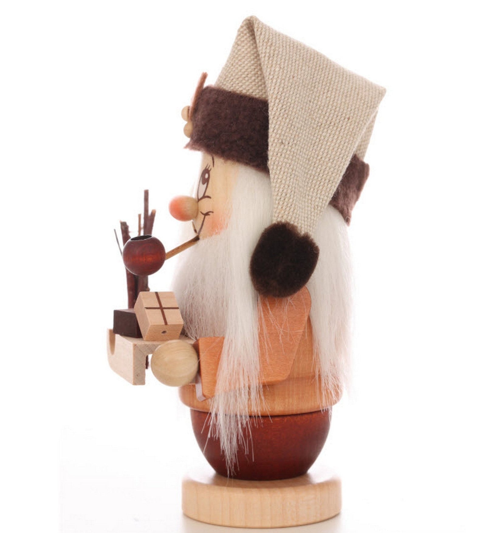 ULB-35308 - Ulbricht 'Räuchermann Miniwichtel Wackelmännchen mit Schlitten - 14,5cm' 2026