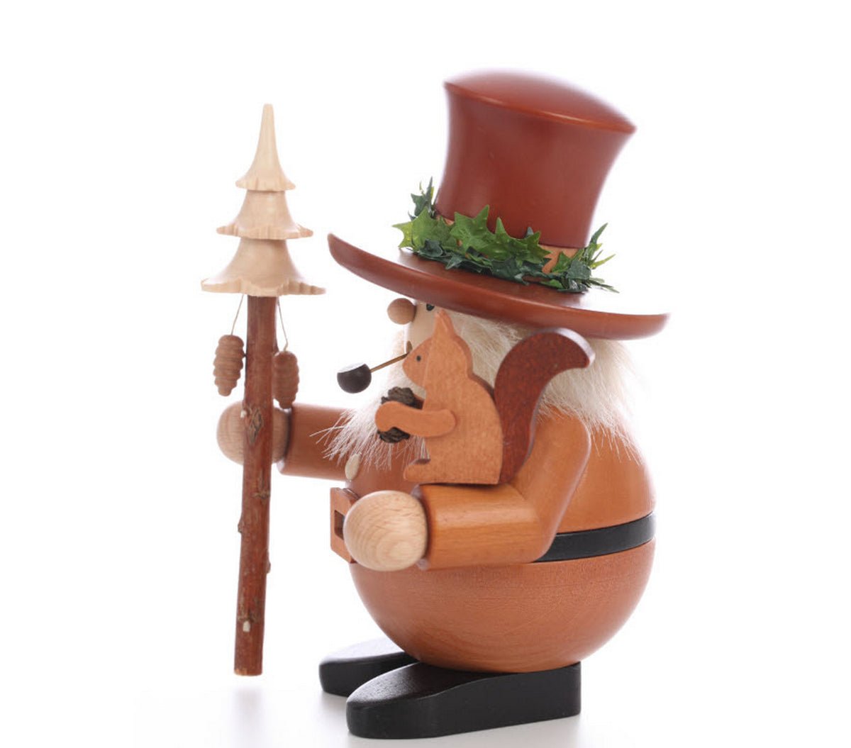 ULB - 010462 - Ulbricht Räuchermann 'Waldmann mit Eichhörnchen natur - 17.5cm' 2014