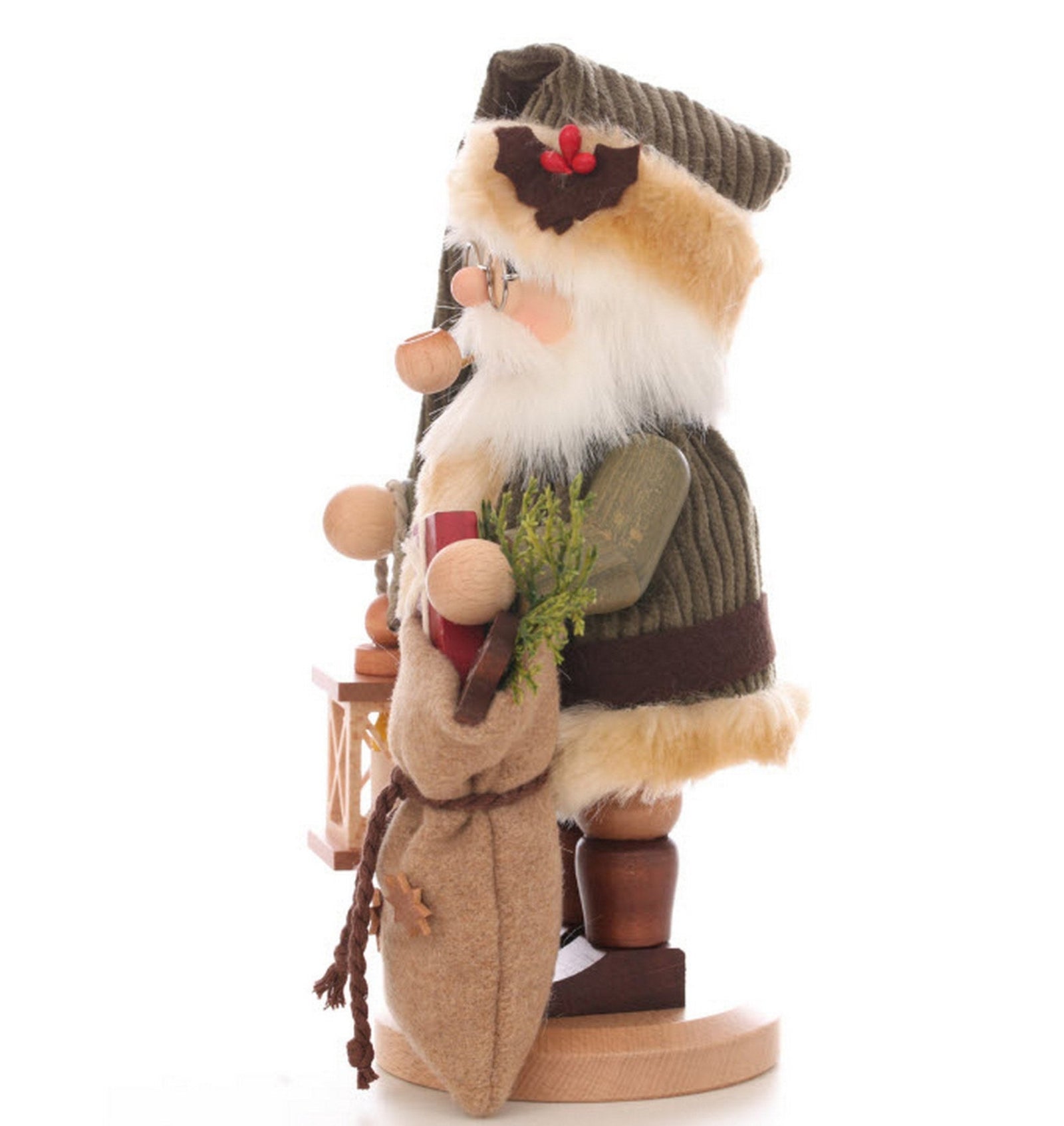 ULB-010157 - Ulbricht 'Räuchermann Weihnachtsmann grün - 25,0cm' 2026