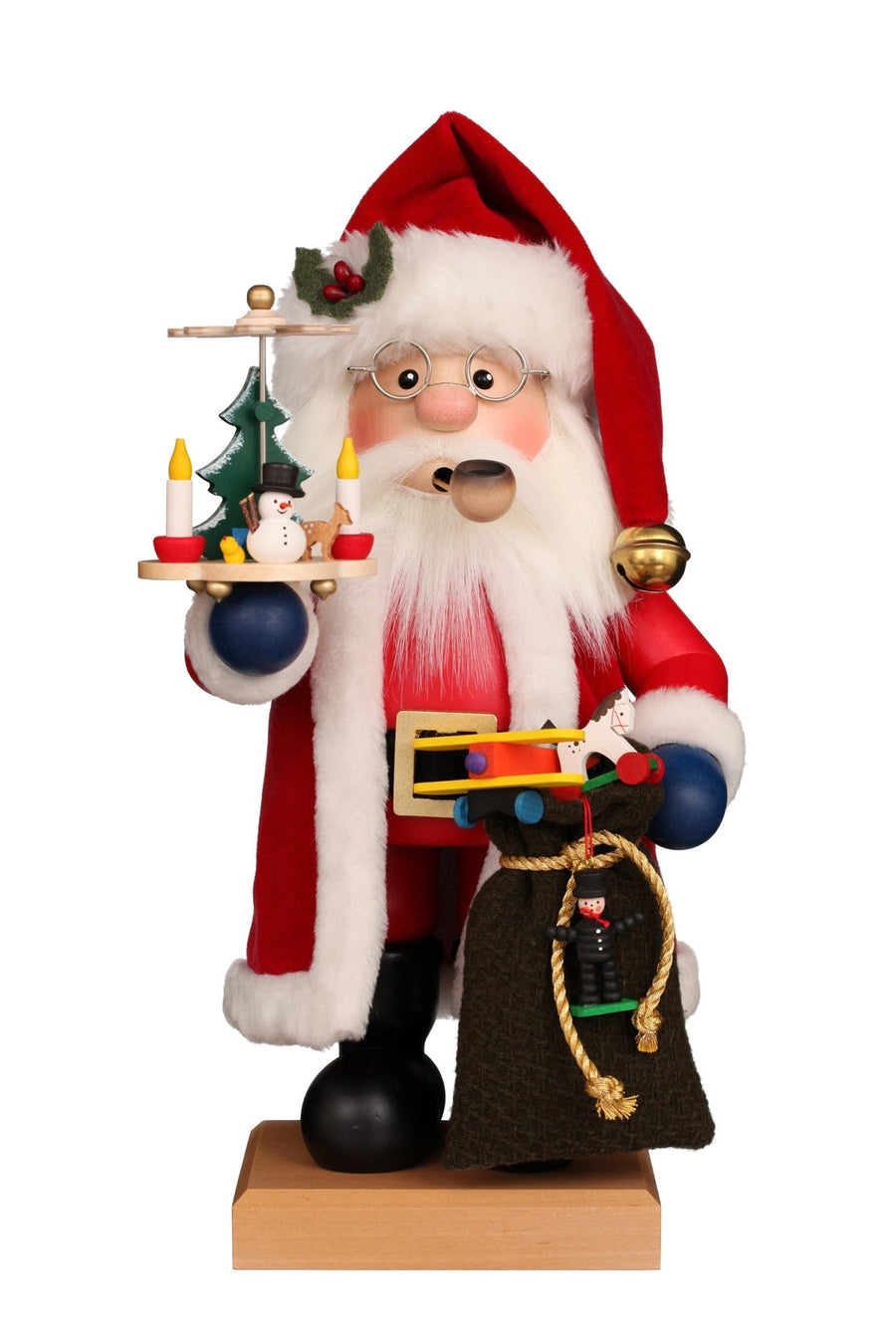 ULB - 010203 - Ulbricht Räuchermann 'Weihnachtsmann rot - 36.5cm' 2021