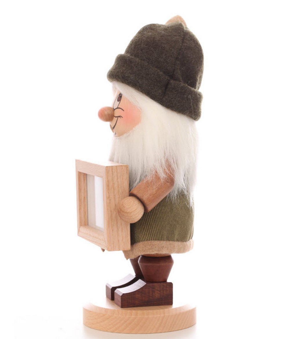 ULB - 010878 - Ulbricht 'Räuchermann Wichtel mit Bilderrahmen - 29,5cm' 2025