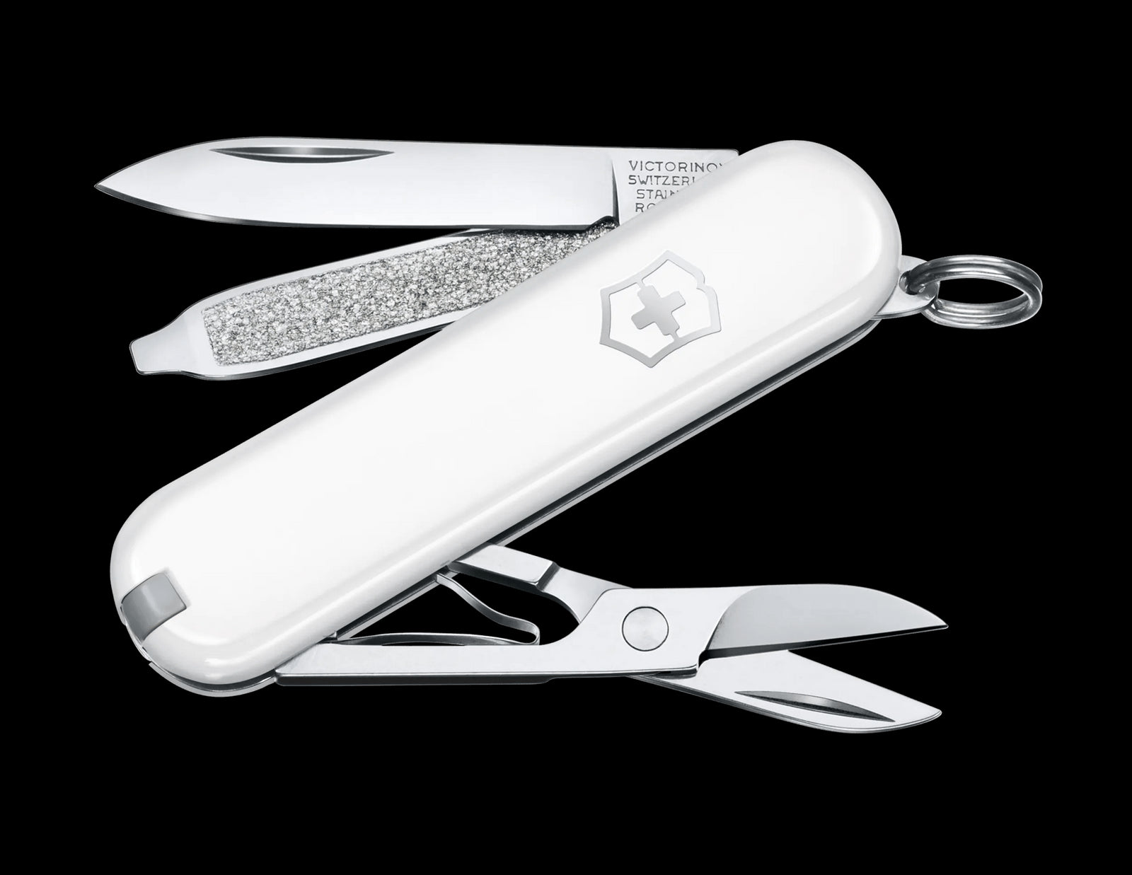 VX0.6223.7G - Victorinox Classic SD, 58 mm, Taschenmesser Falling Snow mit 7 Funktionen