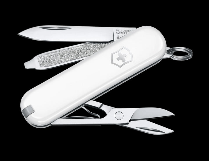 VX0.6223.7G - Victorinox Classic SD, 58 mm, Taschenmesser Falling Snow mit 7 Funktionen