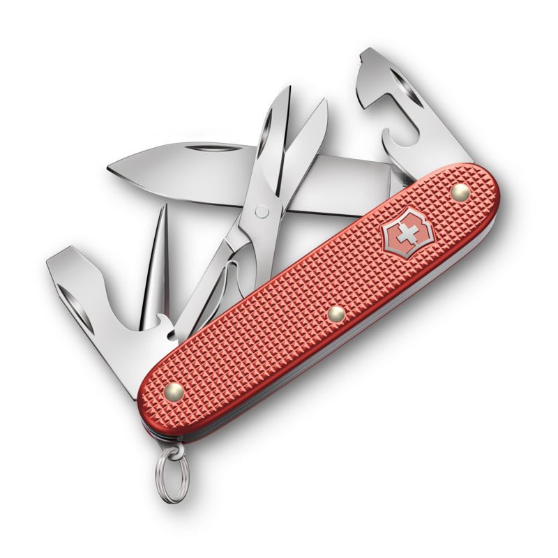VX0.8231.L25 - Victorinox Pioneer X, 93 mm, Alox Limited Edition 2025, Stone Red