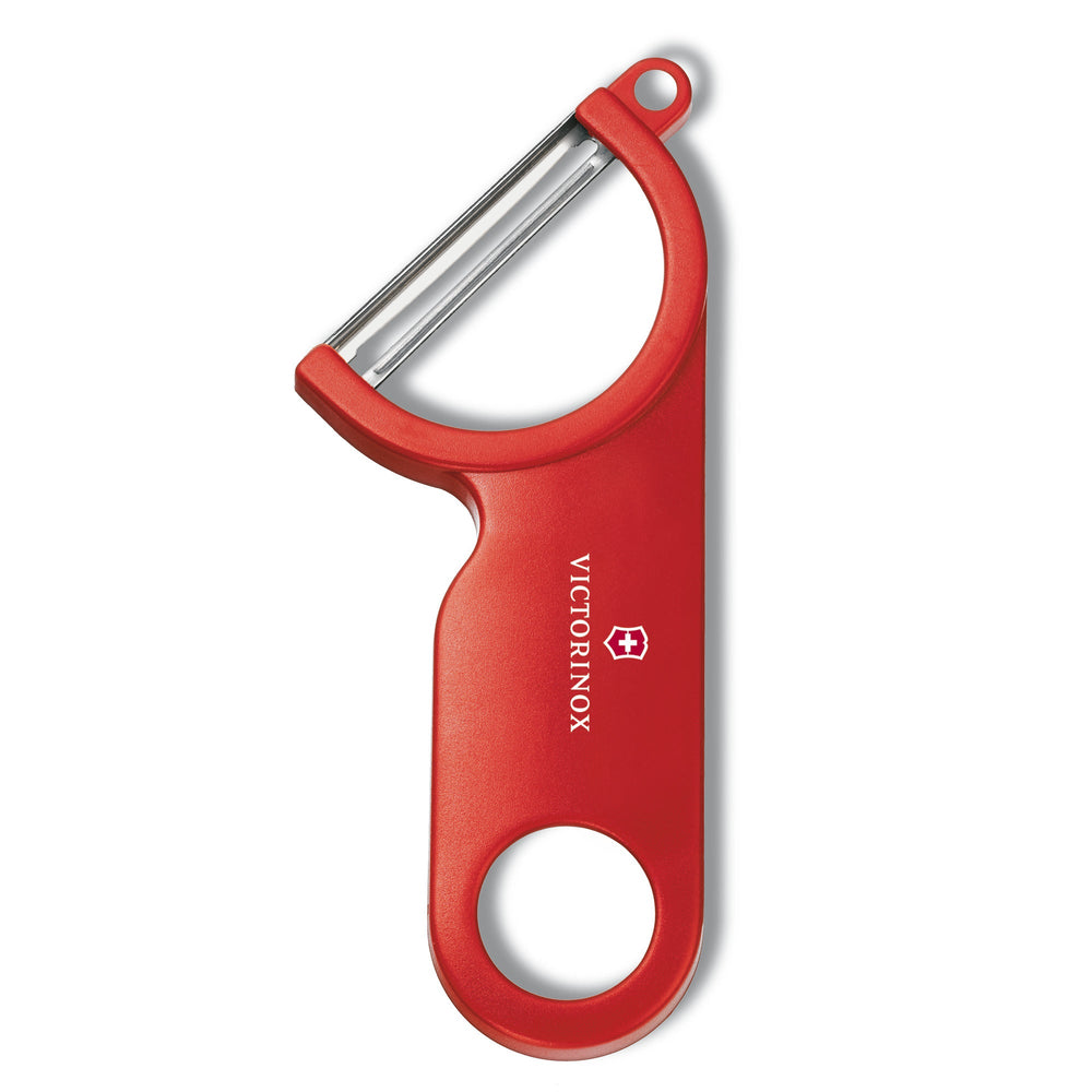 Victorinox, Sparschäler gerader Schliff, rot, 15,5cm VX7.6073