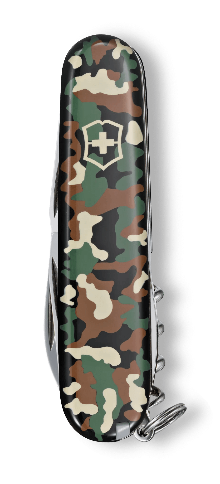 VX1.3603.94 - Victorinox, Spartan camouflage, Taschenmesser grün, mit 12 Funktionen