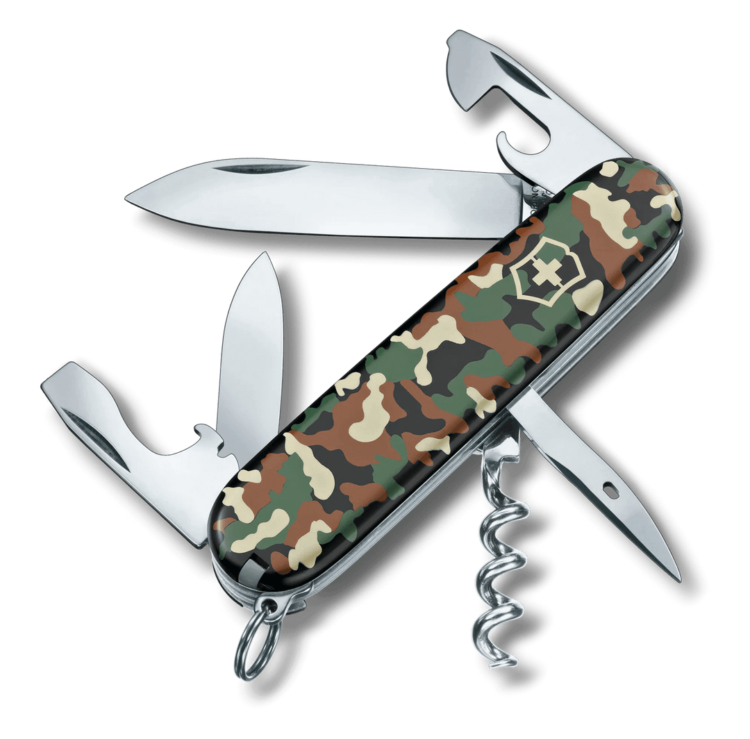 VX1.3603.94 - Victorinox, Spartan camouflage, Taschenmesser grün, mit 12 Funktionen