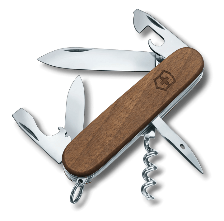 Victorinox Spartan Wood, 91 mm, Taschenmesser braun mit 10 Funktionen VX1.3601.63