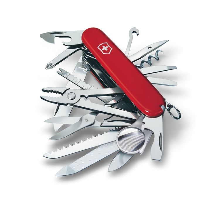 Victorinox Swiss Champ, 91 mm, Taschenmesser rot mit 33 Funktionen VX1.6795