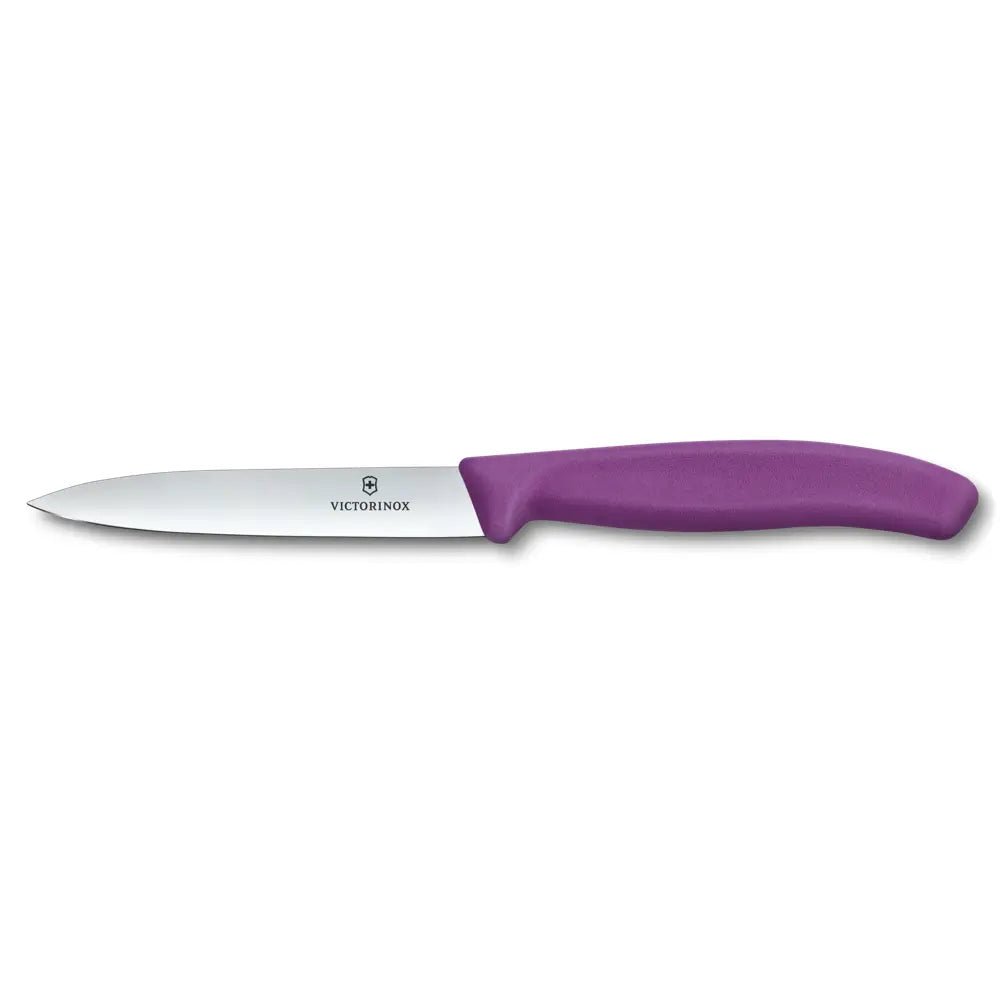 VX6.7705.C1 - Victorinox, Swiss Classic, Gemüsemesser, 10cm, gerade, Mittelspitz, violett