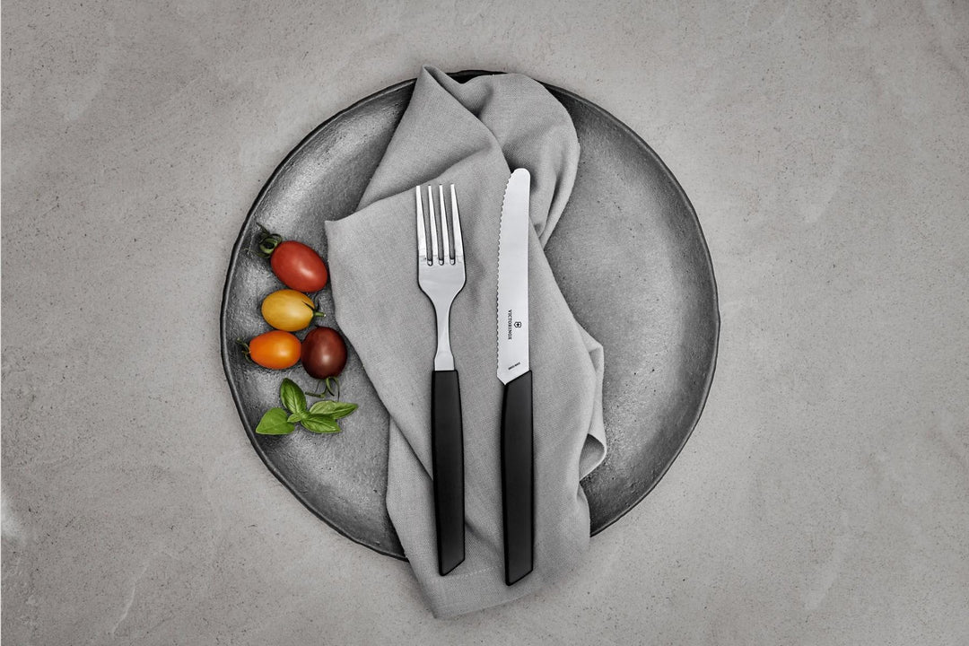 VX6.9033.09 - Victorinox - 'Swiss Modern Tafelgabel schwarz