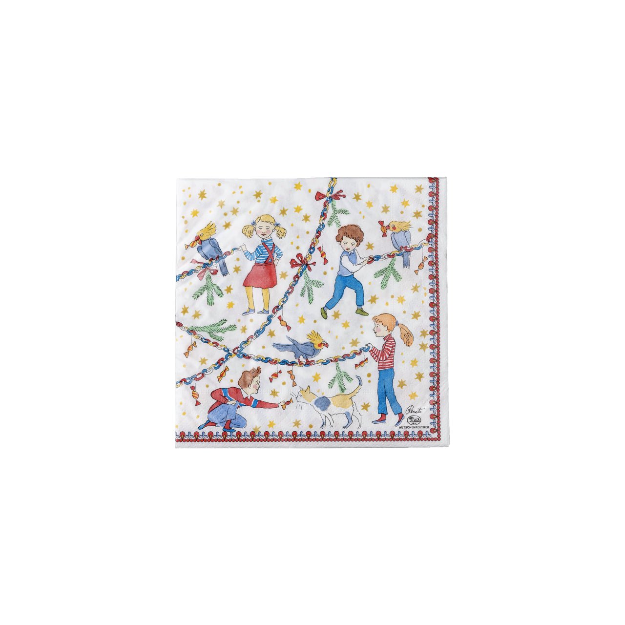 02433 - 727474 - 05214 - Weihnachtsleuchten Servietten 33x33/20, Hutschenreuther 2024