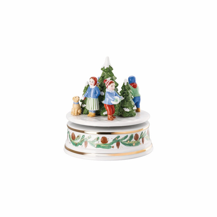 02411 - 727496 - 27414 - Weihnachtsspiele, Spieluhr gross, Hutschenreuther 2025