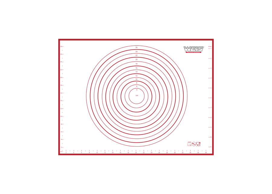 Weis - 15193 - WEIS - Backmatte Silikon 40x30 cm
