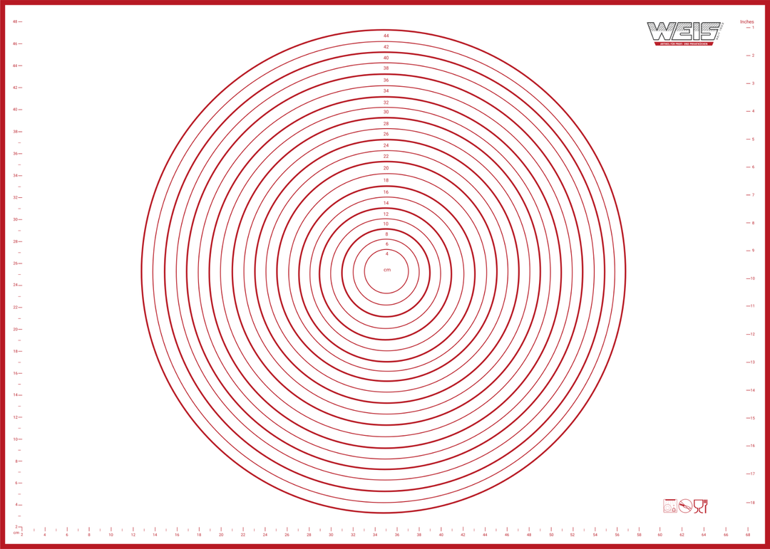 Weis - 15195 - WEIS - Backmatte Silikon 70x50 cm