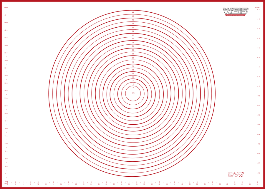 Weis - 15195 - WEIS - Backmatte Silikon 70x50 cm