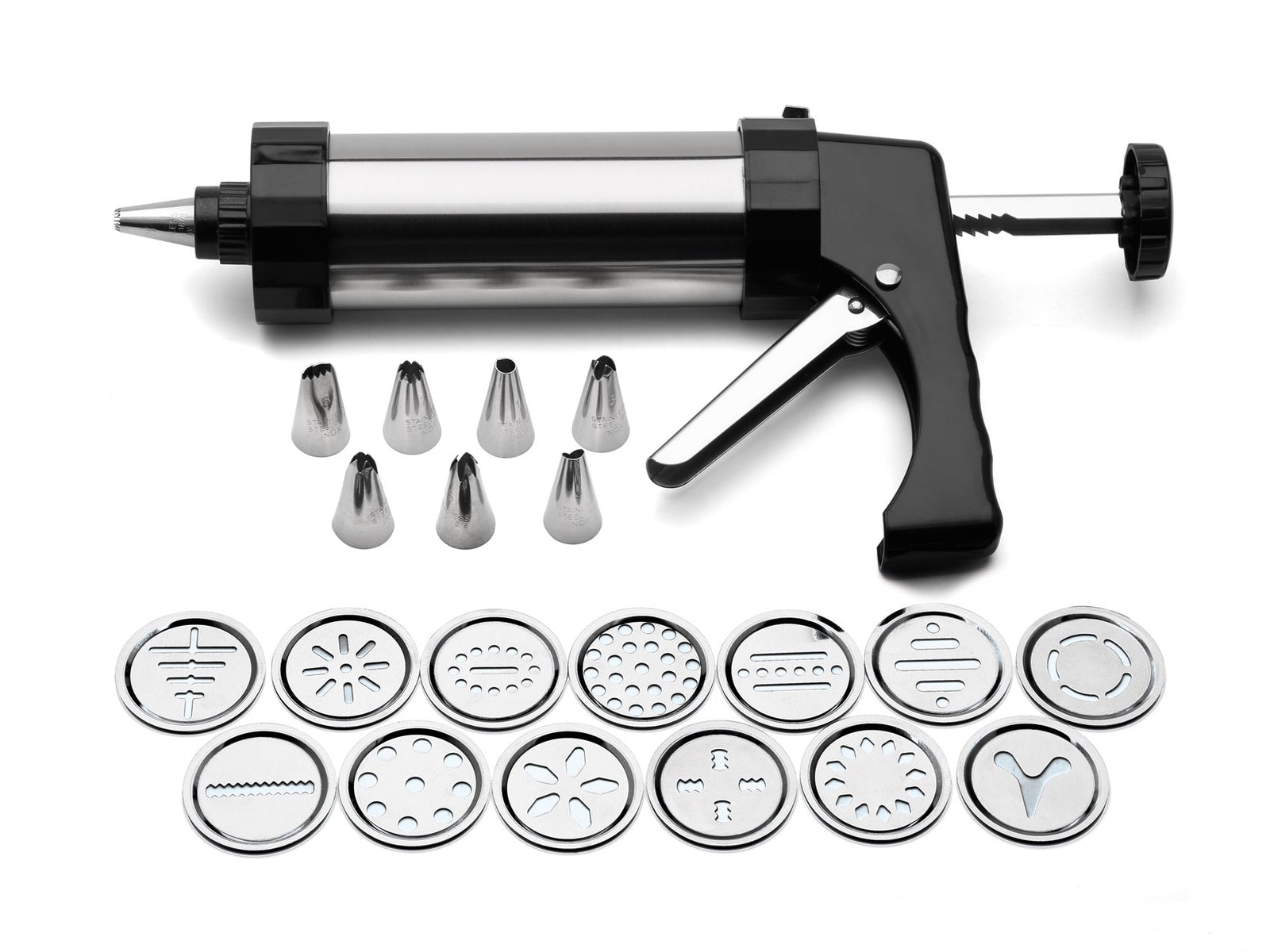 Weis - 19500 - WEIS - Gebäckpresse Set für dünnen Teig