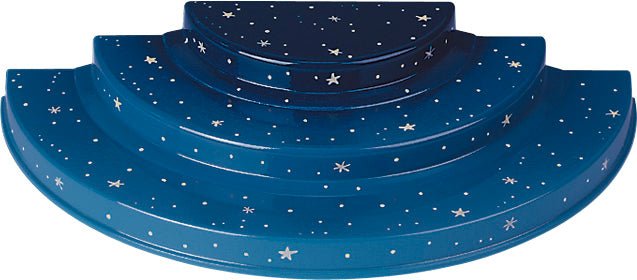 WUK - 550/B - Wendt & Kühn '3 - stufiger Engelberg, ohne Kerzentüllen, 32 x 15,5 x 5,5 cm'