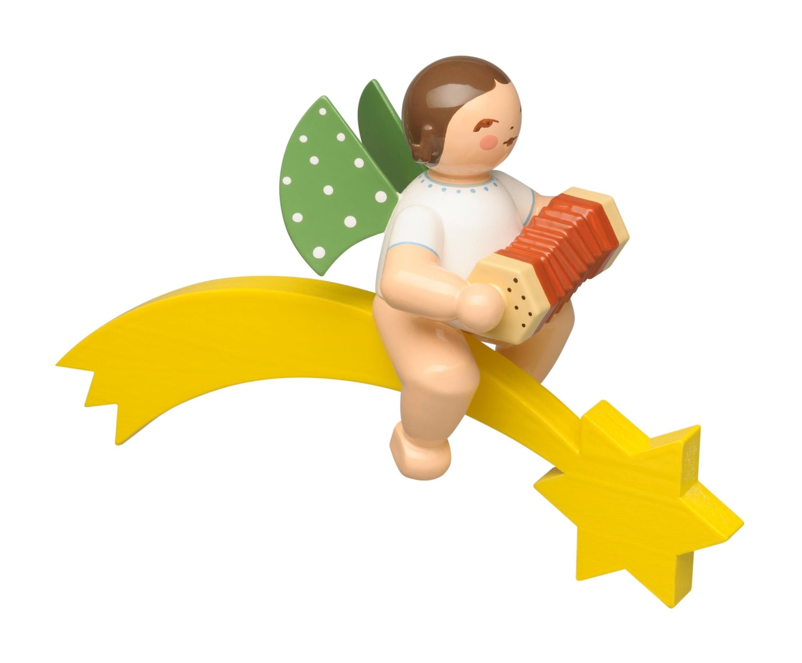 WUK - 650/70/78 - Wendt & Kühn 'Engel mit Konzertina, auf Komet - Height 6,5cm' 2025