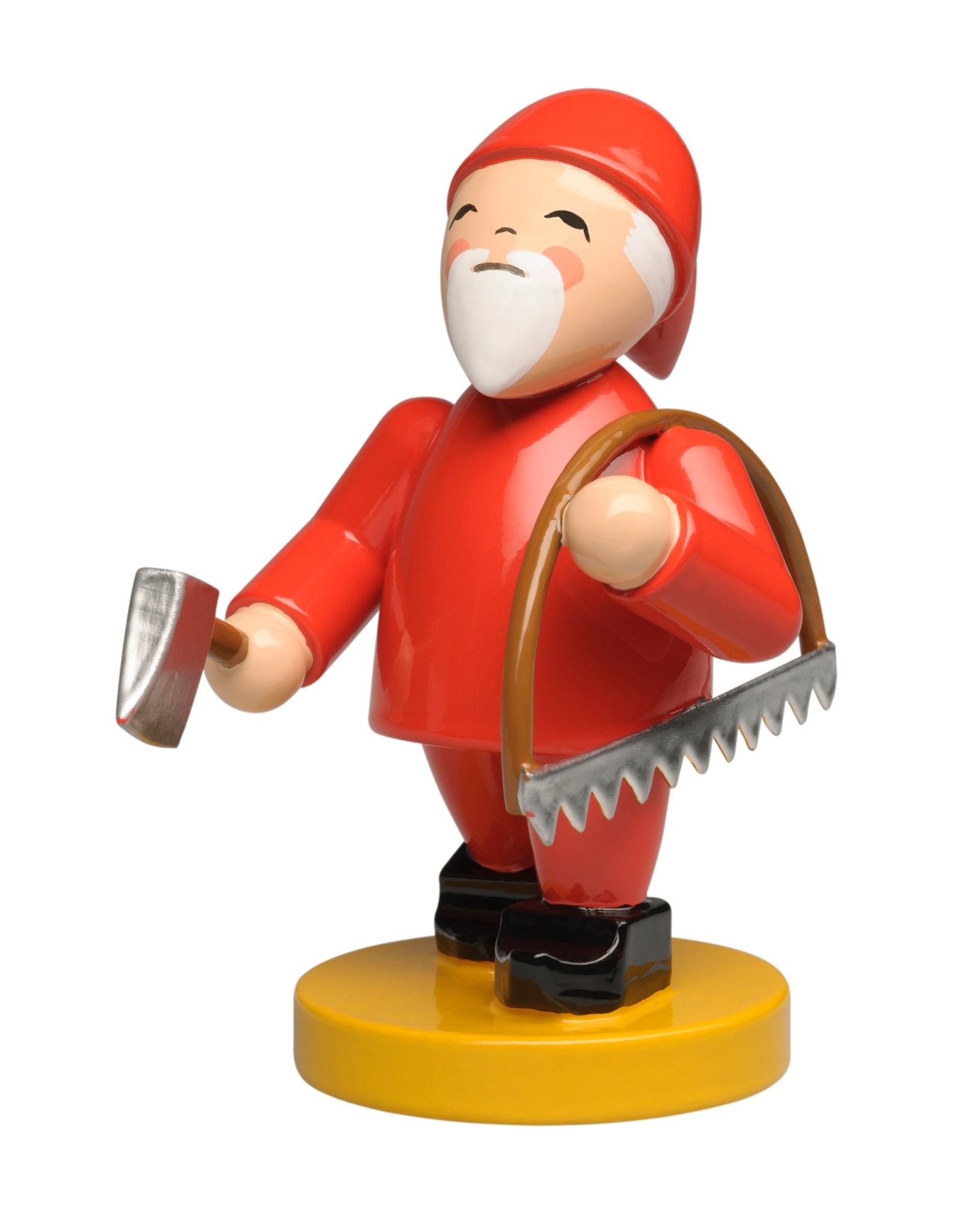 WUK - 5243/19 - Wendt & Kühn 'Heinzelmännchen mit Bügelsäge und Beil - 6cm'