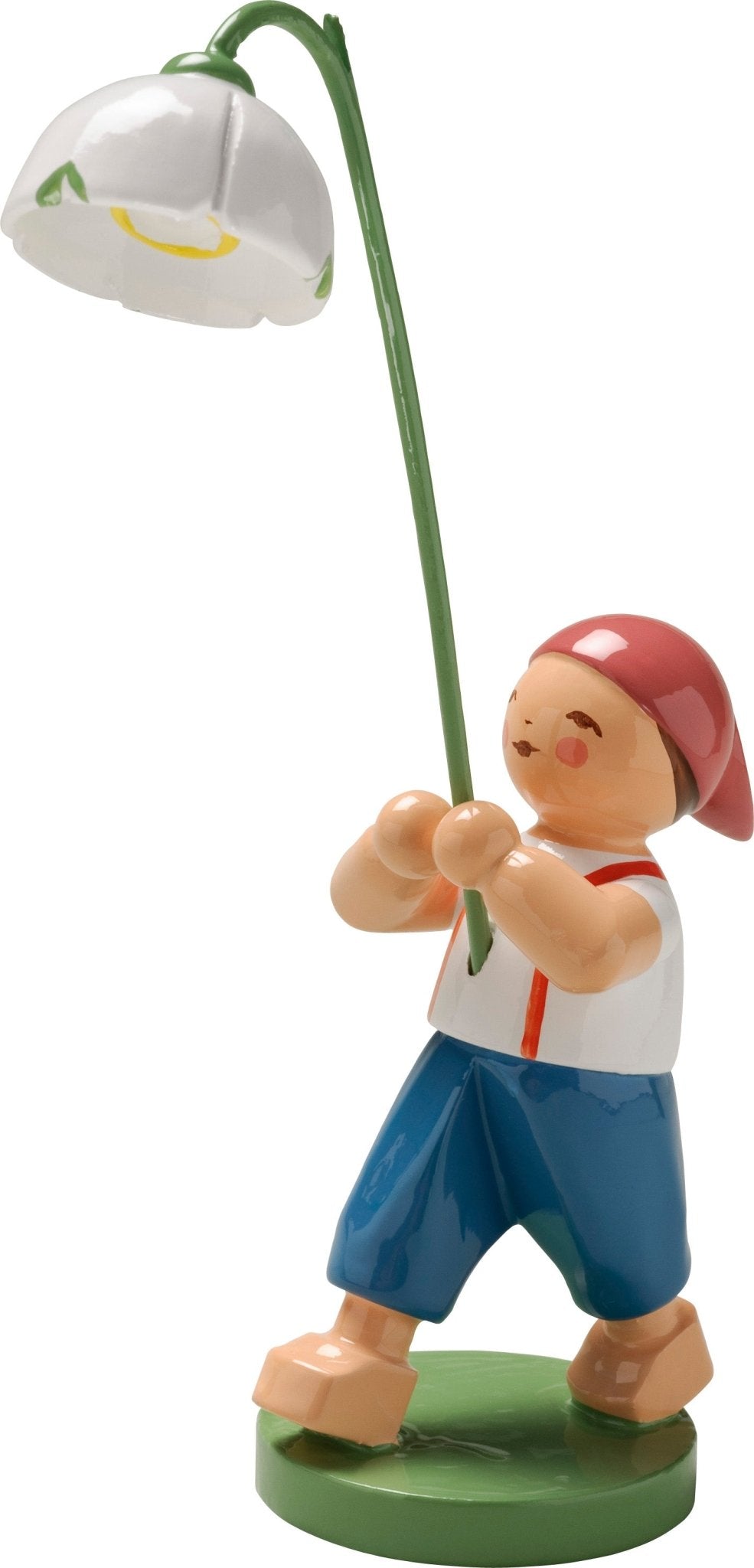 WUK - 5248/4 - Wendt & Kühn 'Junge mit Märzenbecher - 10,5cm'