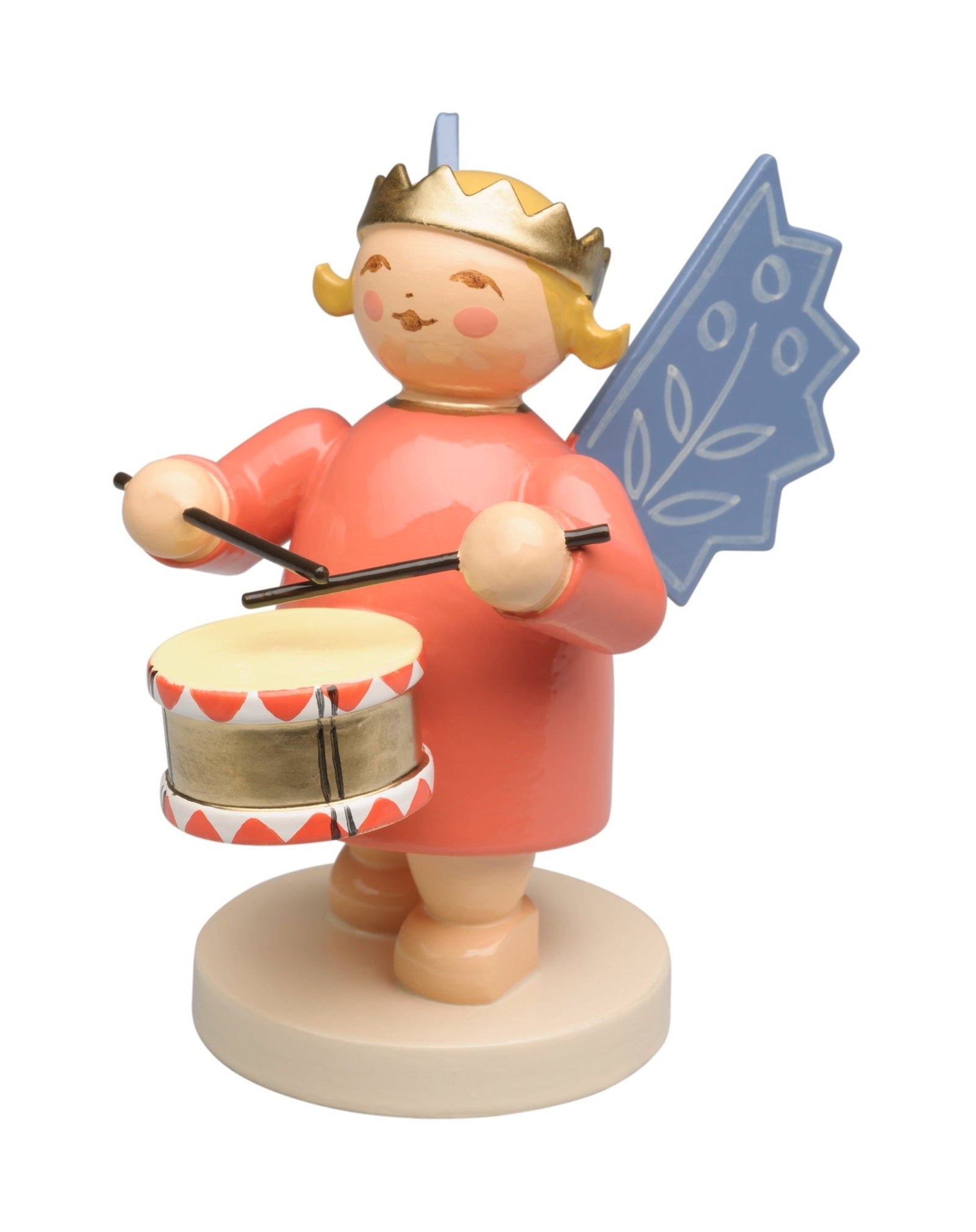 WUK - 6235/8 - Wendt & Kühn 'Kronenengel mit Trommel - 6cm' 2024