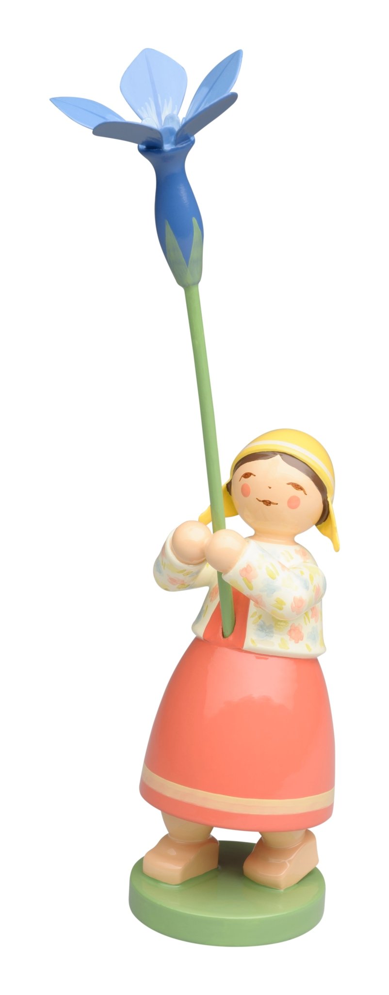WUK - 5248/30 - Wendt & Kühn 'Mädchen mit Frühlingsenzian - 13cm' 2024