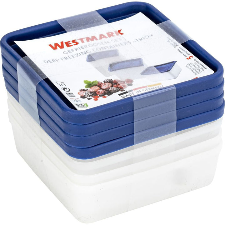 WST-25042270 - Westmark, 4 boîtes de congélation "Trio", 250 ml