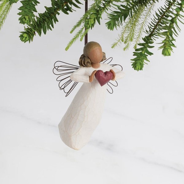 WT - 28257 - Willow Tree Figur 'With Love - Mit Liebe Ornament 10 cm'