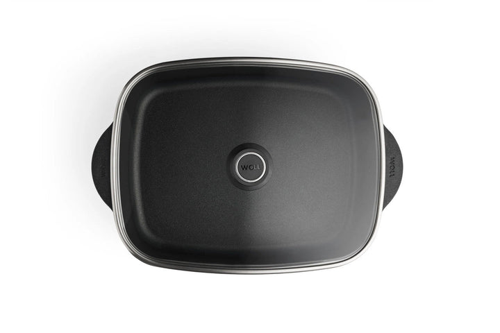 WOL - NB - LCI - 3326 - L - HG - C - WOLL, Eco Logic QXR Gussbräter inkl. Glasdeckel, 31x26cm