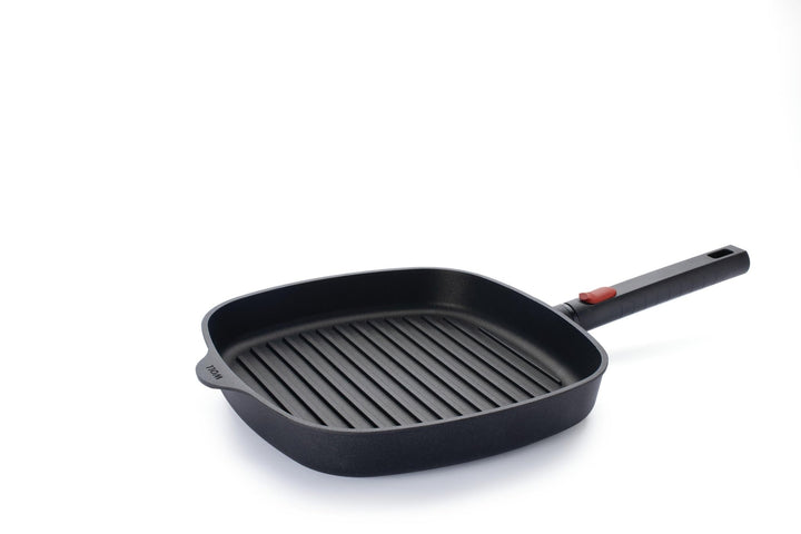 WOLL 'INDUKTION Diamond Pro Logic Guss - Steakpfanne 28x28cm mit Rillen - WO1628 - 1LCI