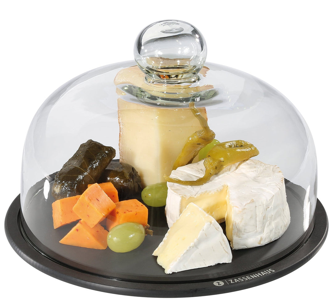 ZAS-053685 - Zassenhaus, Käseglocke mit Glasdeckel "Comfort Plus", D23cm/15,5cm