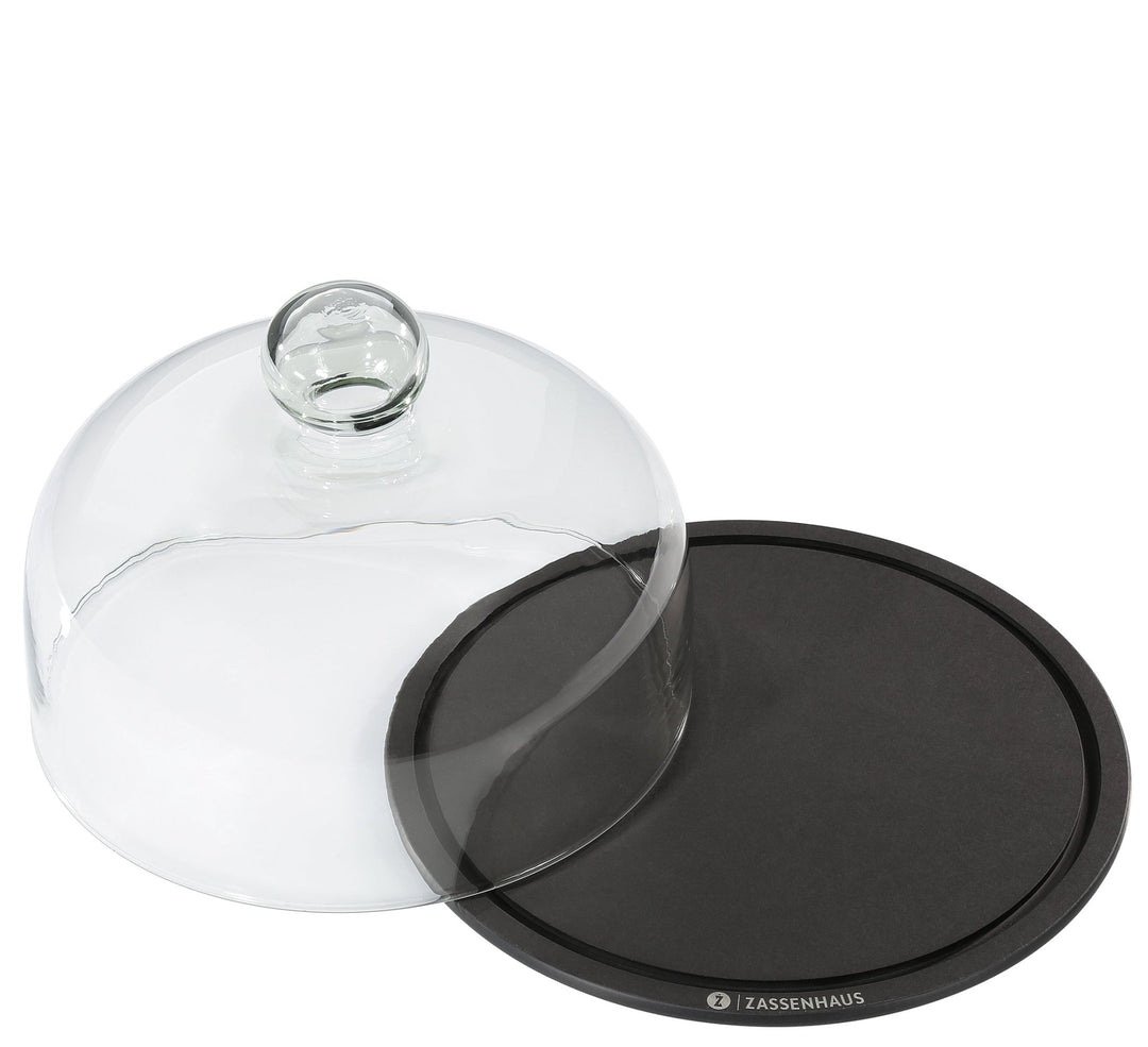 ZAS-053685 - Zassenhaus, Käseglocke mit Glasdeckel "Comfort Plus", D23cm/15,5cm