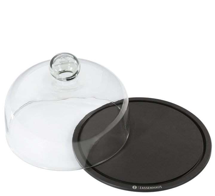 ZAS-053685 - Zassenhaus, Käseglocke mit Glasdeckel "Comfort Plus", D23cm/15,5cm