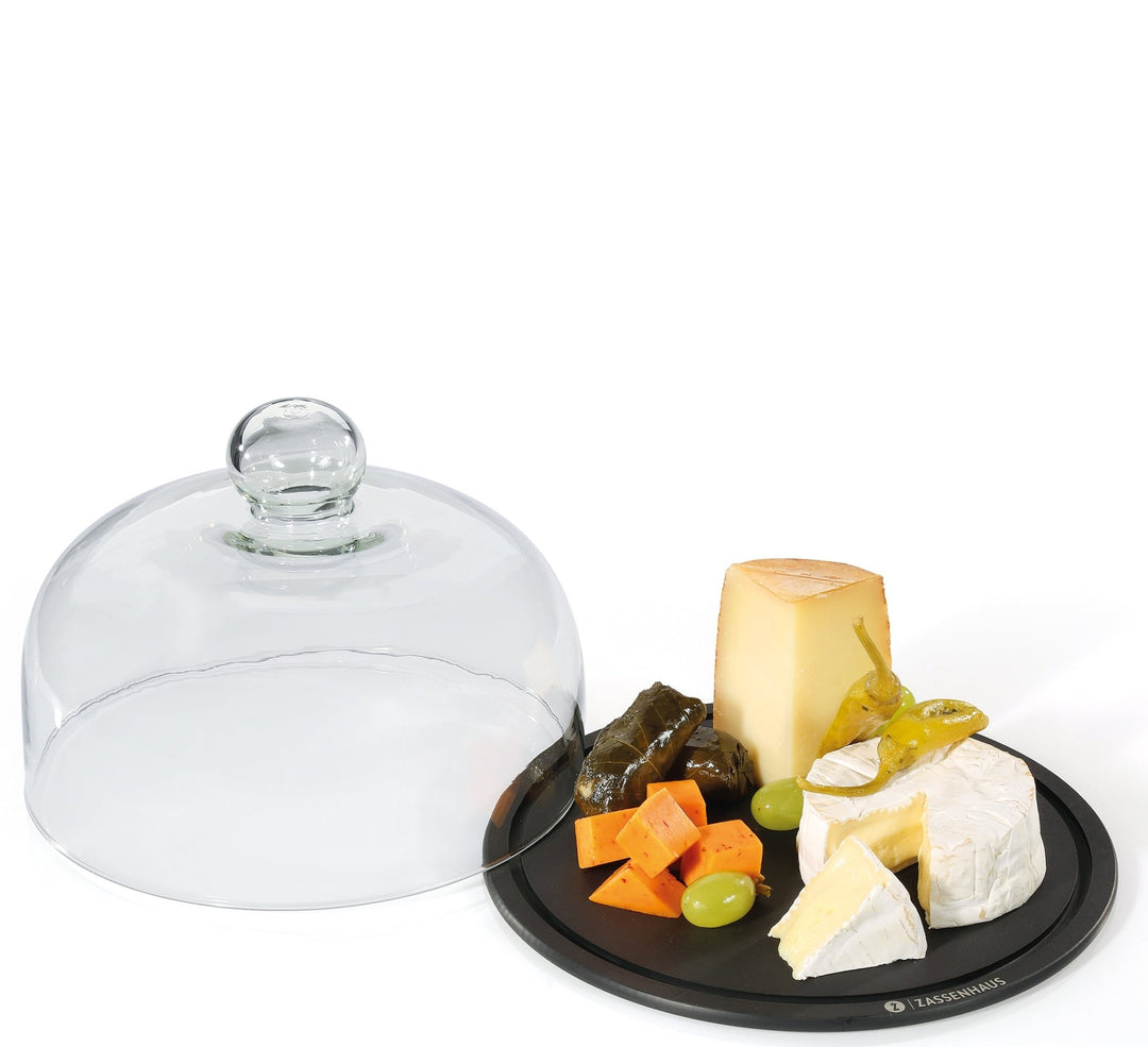 ZAS-053685 - Zassenhaus, Käseglocke mit Glasdeckel "Comfort Plus", D23cm/15,5cm